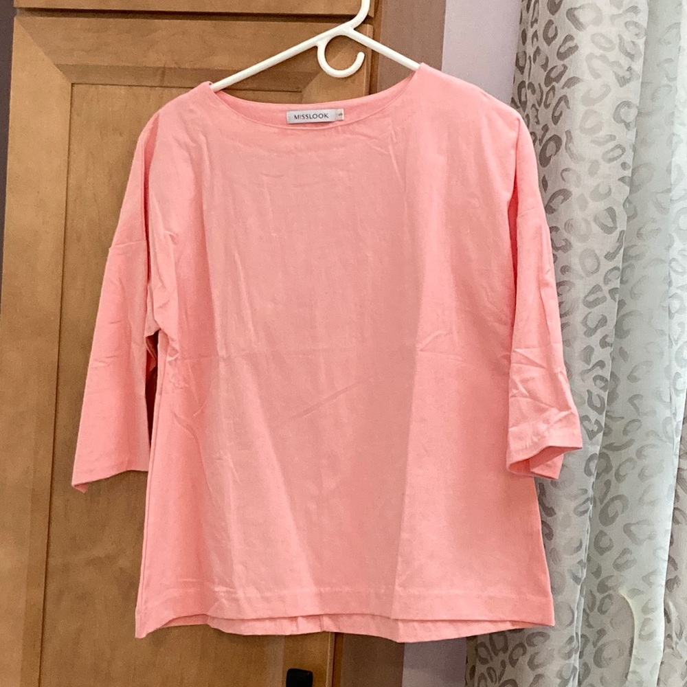 Oversized Linen Top